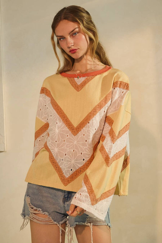 Loose-fit Long-sleeve Top