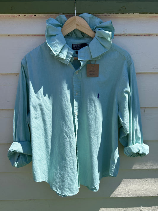 Sea Glass Lauren Heritage Button-Down | Size XL