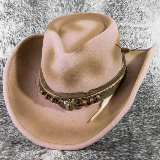 Weathered Western Cowboy Hat