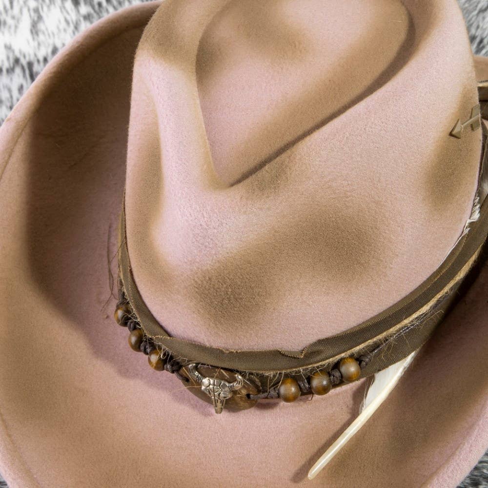Weathered Western Cowboy Hat