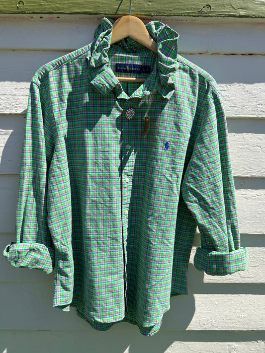 Clover Lauren Heritage Button-Down | Size L