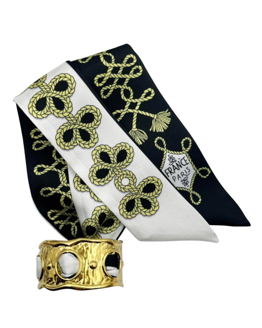 Scalloped Scarf Cuff - Wren- WS