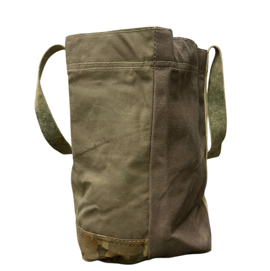 Large Recycled Tent Tote with Camouflage
