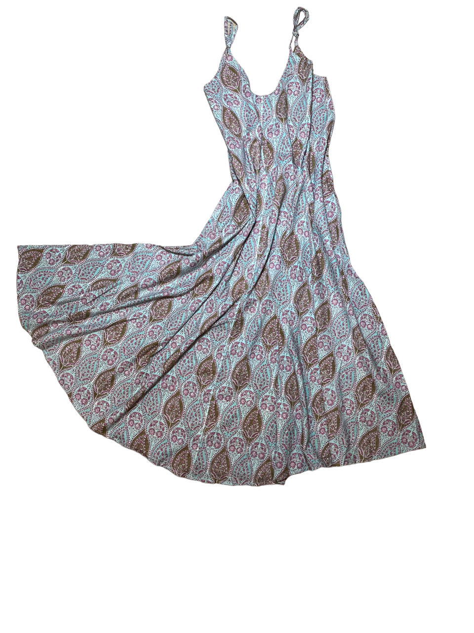 Cotton Maxi Sundress ~ Soft Pink