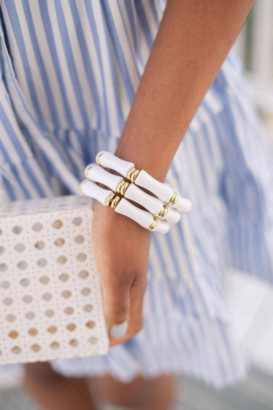 Logan - Bamboo Acrylic Bracelet - WS
