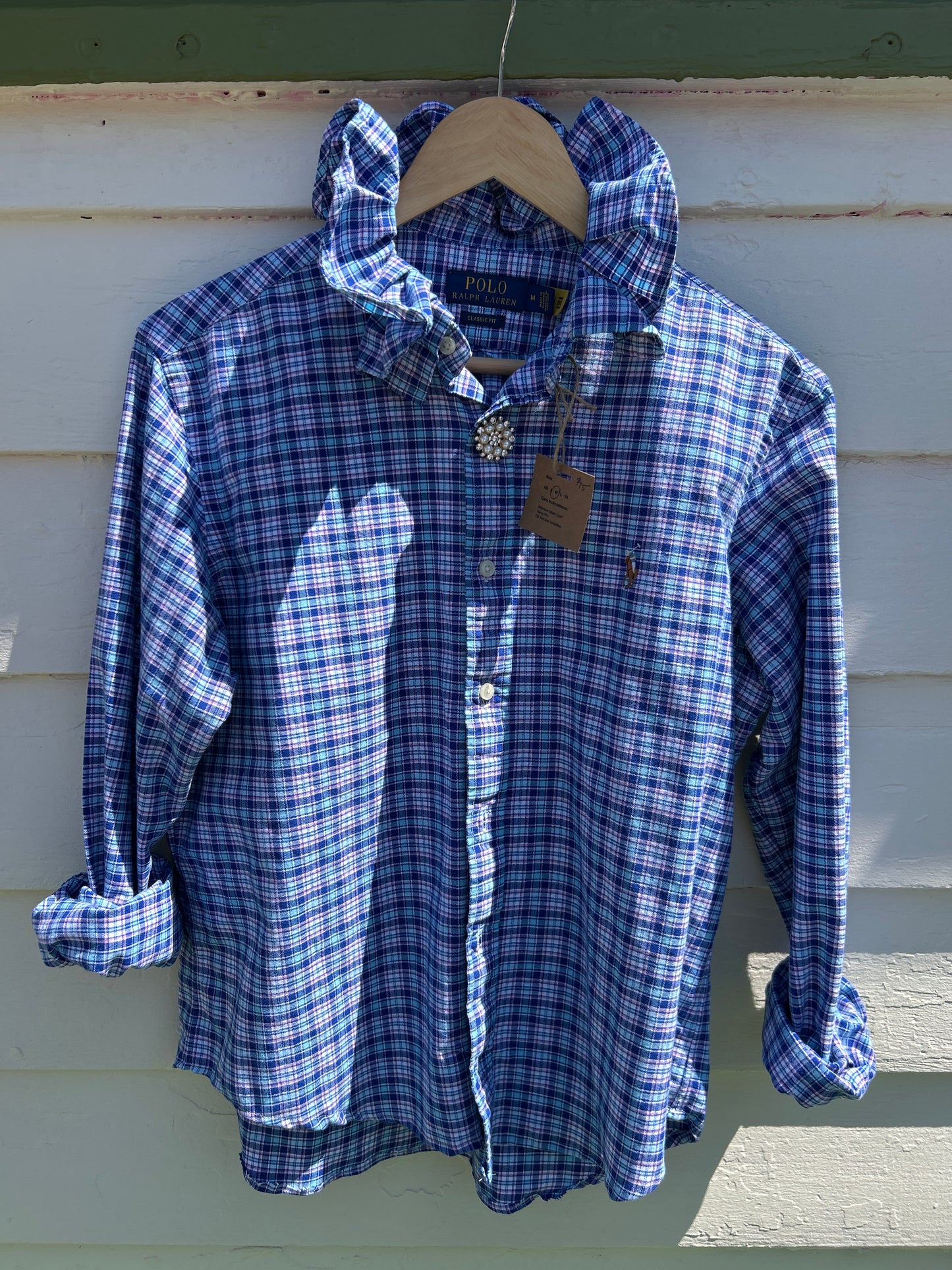 Indigo Lauren Heritage Button-Down | Size M