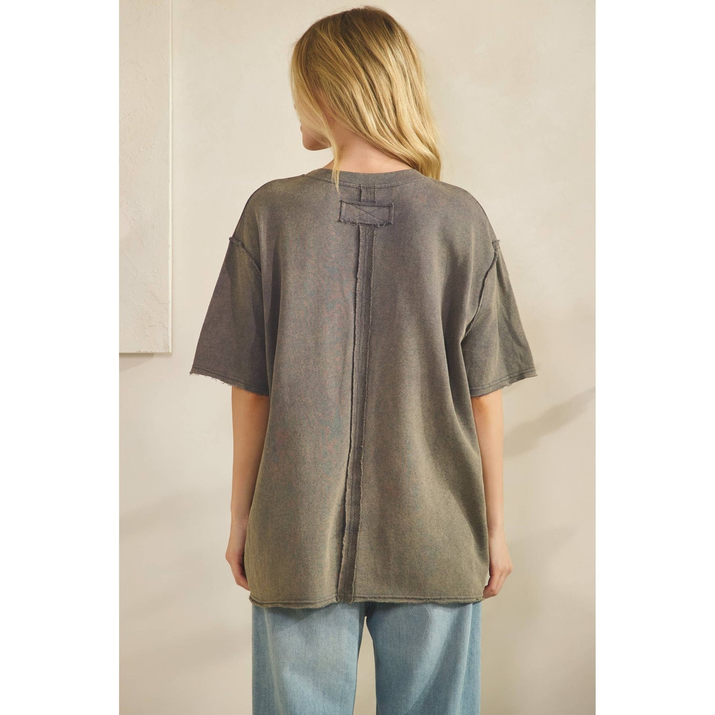 AMERICAN FLAG MINERAL WASH TOP