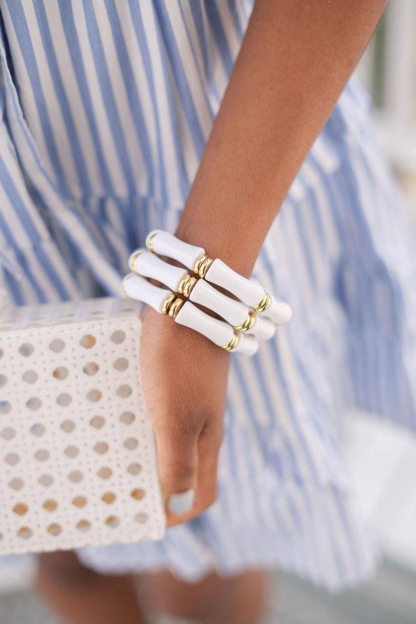 Logan - Bamboo Acrylic Bracelet - WS