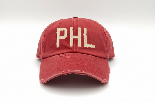 PHL Distressed Dad Hat - Unisex