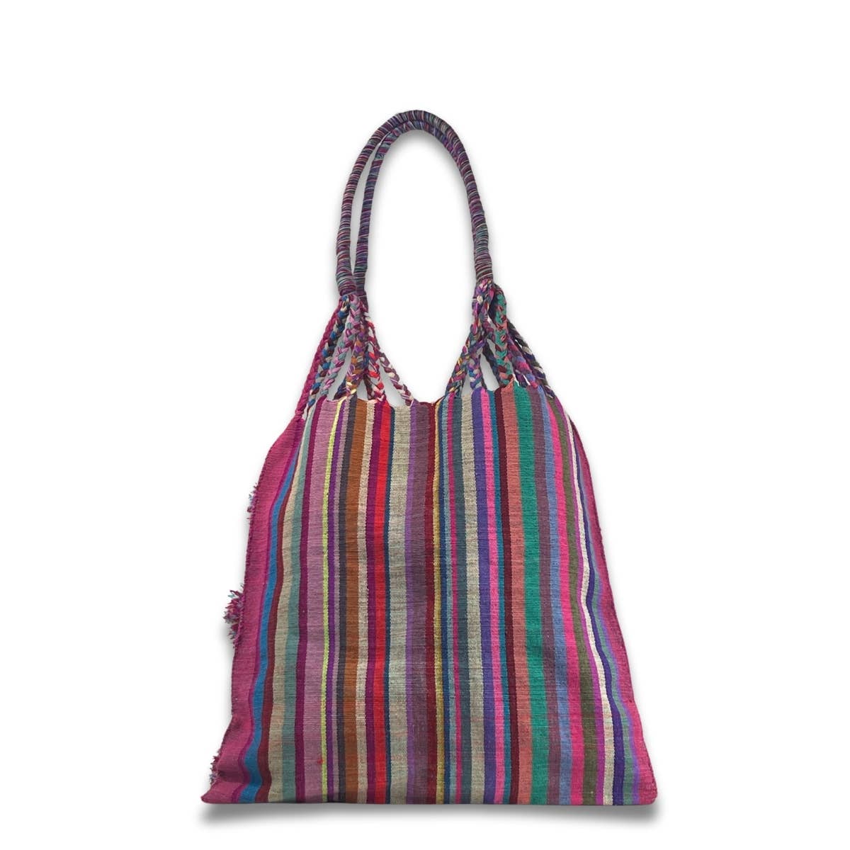 Handwoven Waist Loom Carmela Woven Multicolor Bag