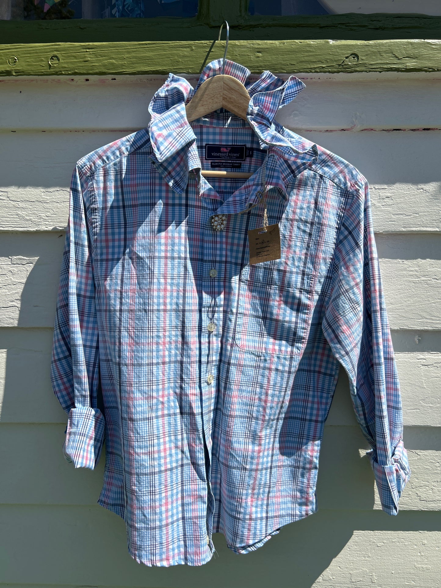 Blush Blue Lauren Heritage Button-Down | Size S