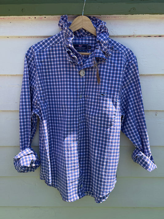 Blueberry Lauren Heritage Button-Down | Size M