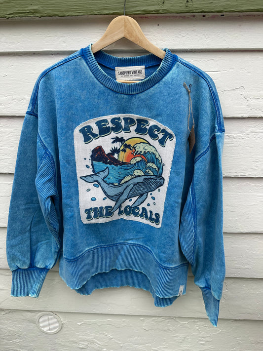 Respect the Locals Coastal Sweatshirt