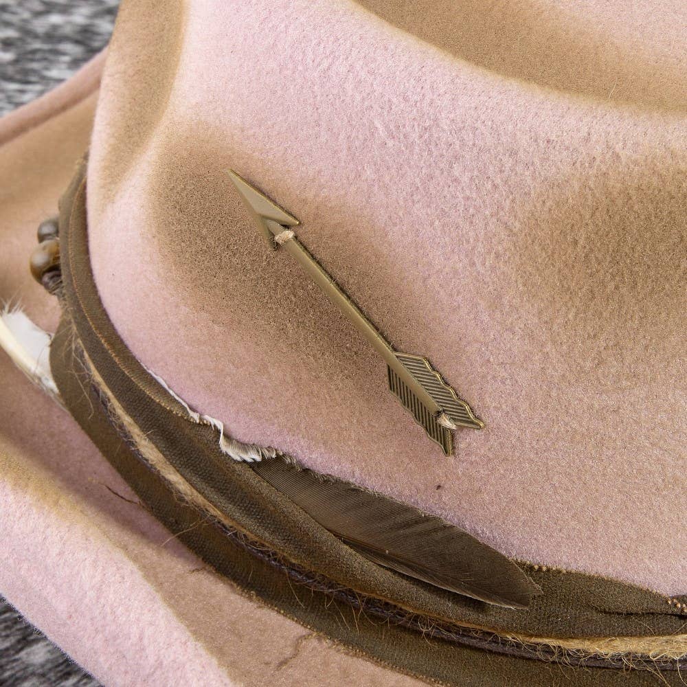 Weathered Western Cowboy Hat