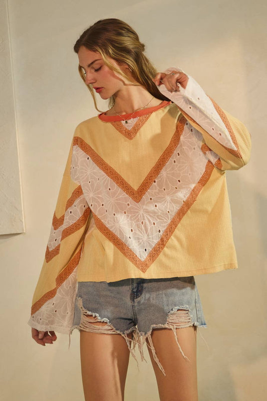 Loose-fit Long-sleeve Top