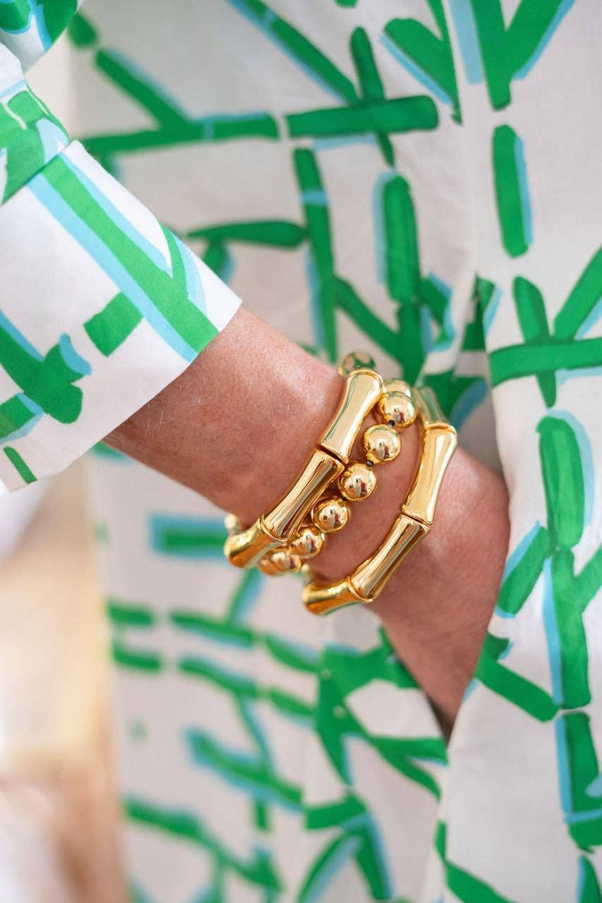 Logan - Bamboo Acrylic Bracelet - WS