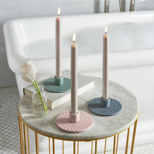 Soft Pink Candleholder
