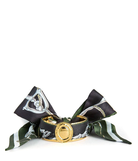 Small Gold Scarf Cuff - Penelope- WS