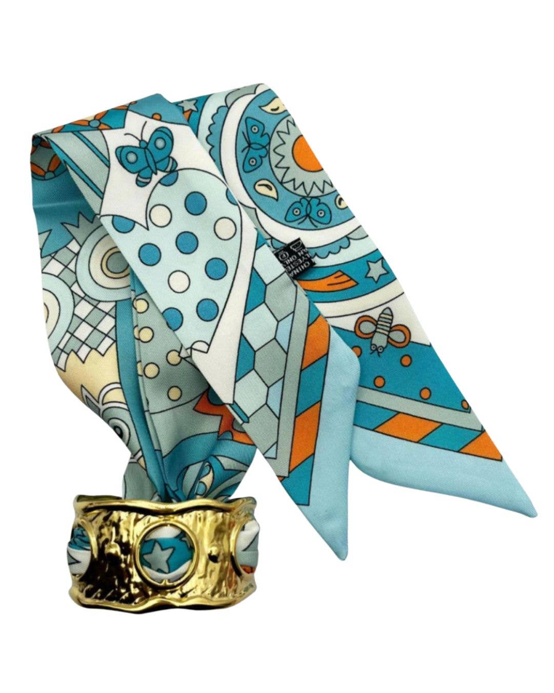 Scalloped Scarf Cuff - Wren- WS