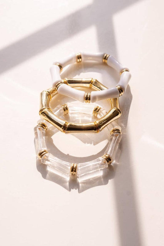 Logan - Bamboo Acrylic Bracelet - WS